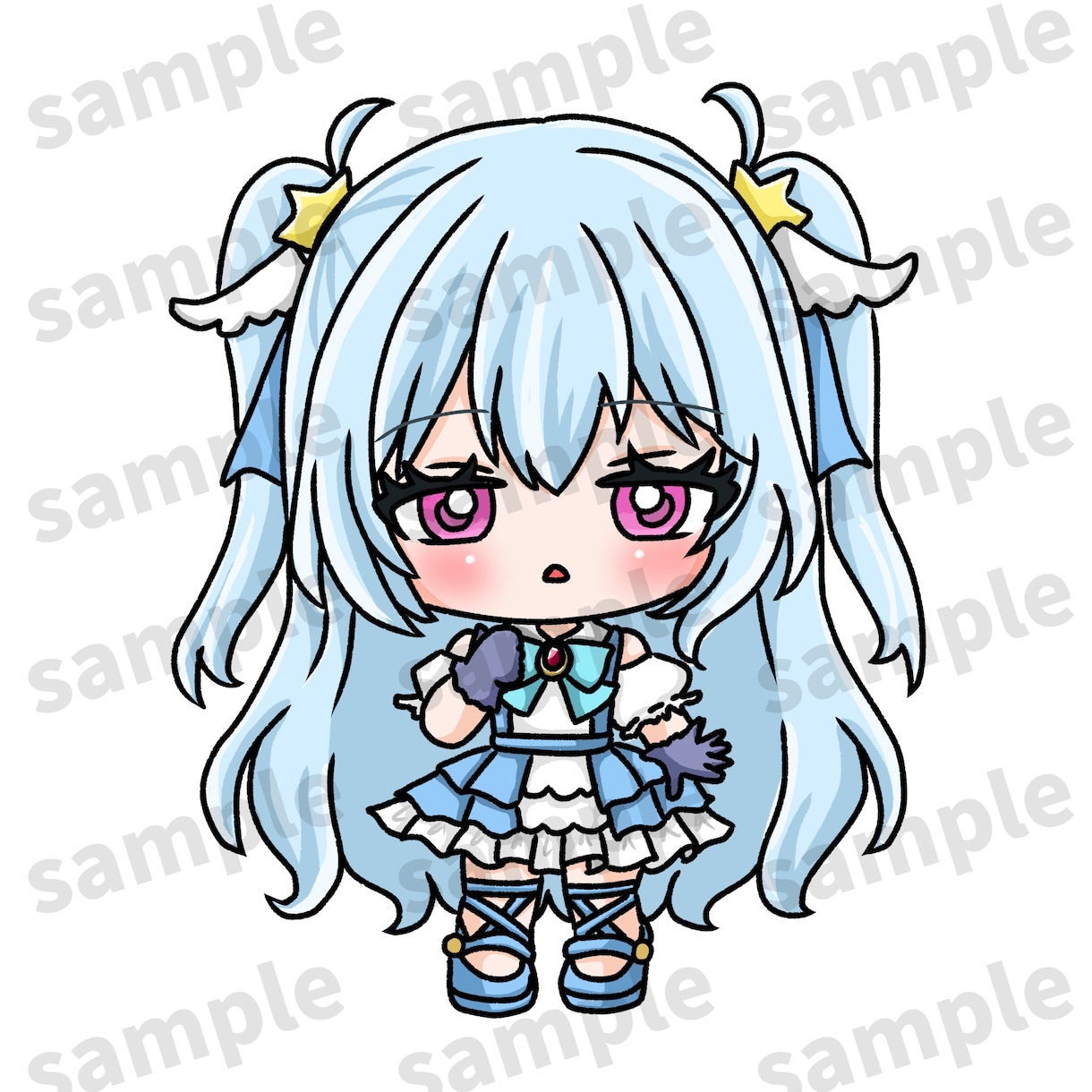 ポップで可愛いミニキャライラストを描きます 商用利用可！ポップなタッチでイラストを制作します！ イメージ4