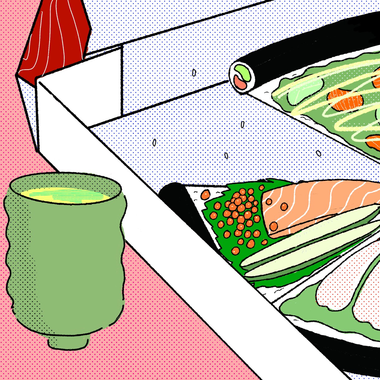 ポップなイラストをかきます ちょっとヘンテコでカラフルなイラストを描くのが好きです。 イメージ8