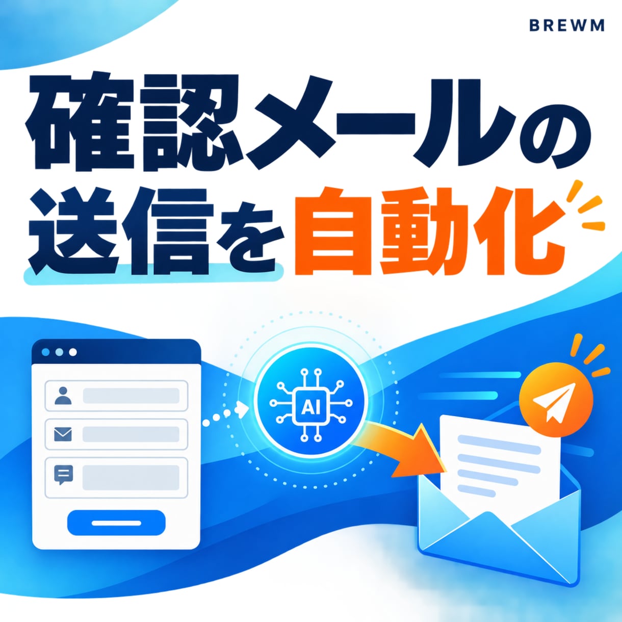 フォーム受付とメール通知を自動化します 受付・記録・確認メールを一つの流れに イメージ3