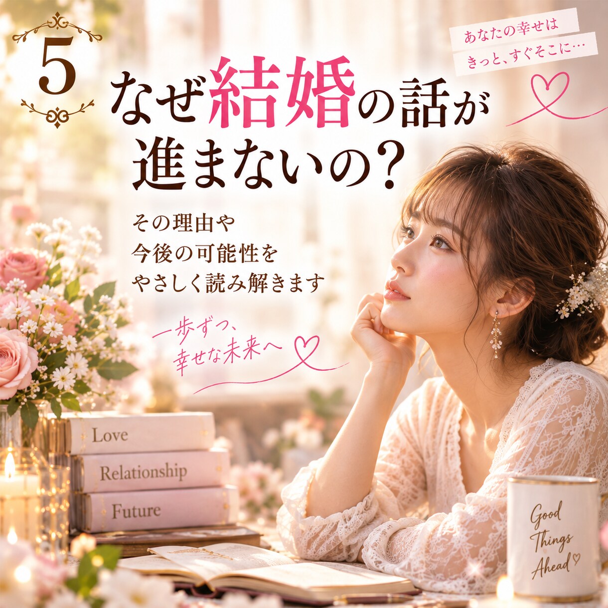 結婚総合鑑定♡結婚時期と運命のお相手を視ます 「いつ結婚する？運命の相手と幸せな未来を視抜きます」 イメージ6