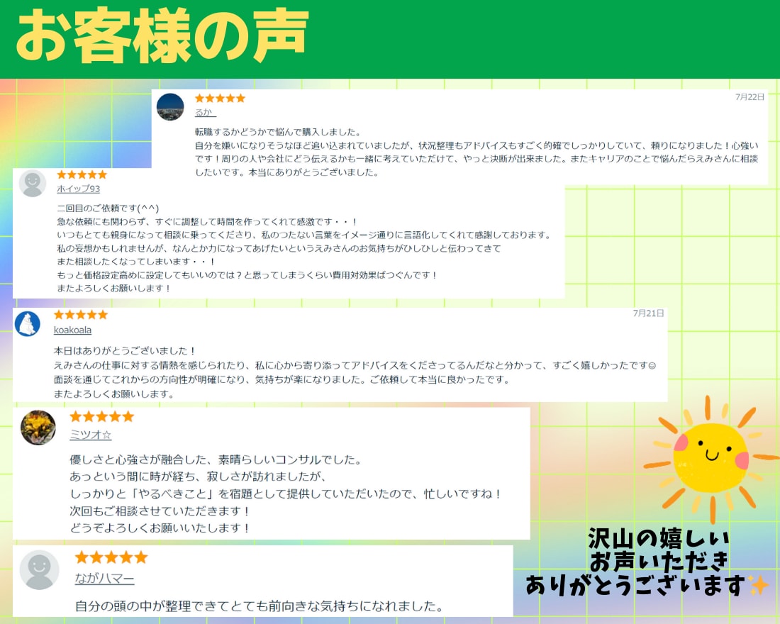 転職/面接に向けて強みを明確化/回答作成します AIもエージェントも教えてくれない！あなただけのキャリア支援 イメージ6