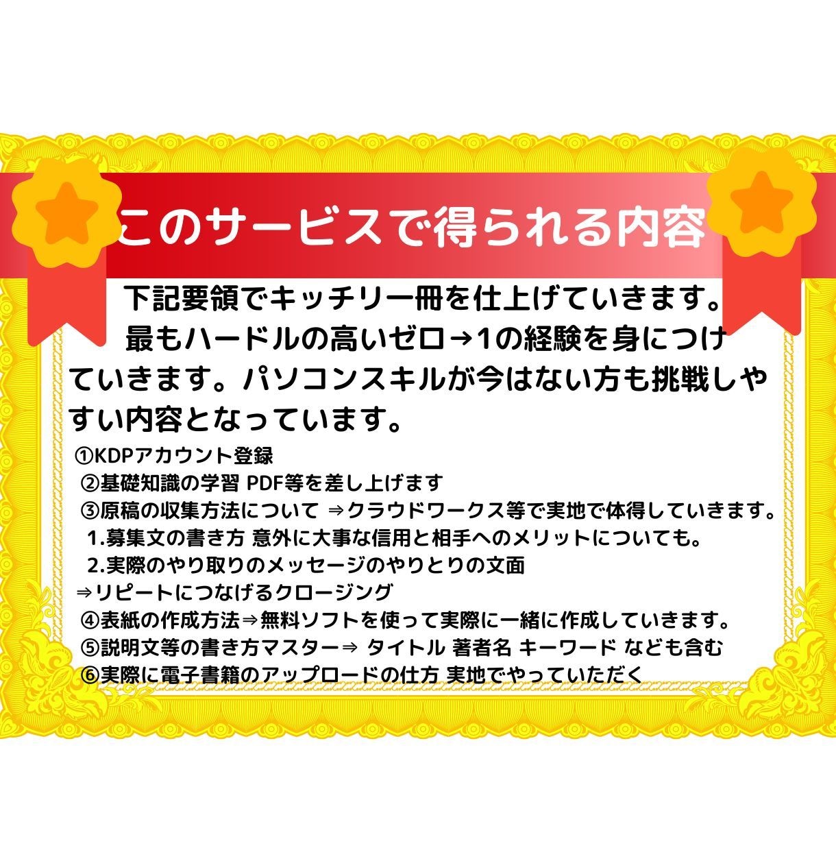 人工知能を活用PCスキルなし書籍作成レッスンします 丁寧指導！出したいけどネットの知識ない方に！副業へ十分活用可 イメージ5
