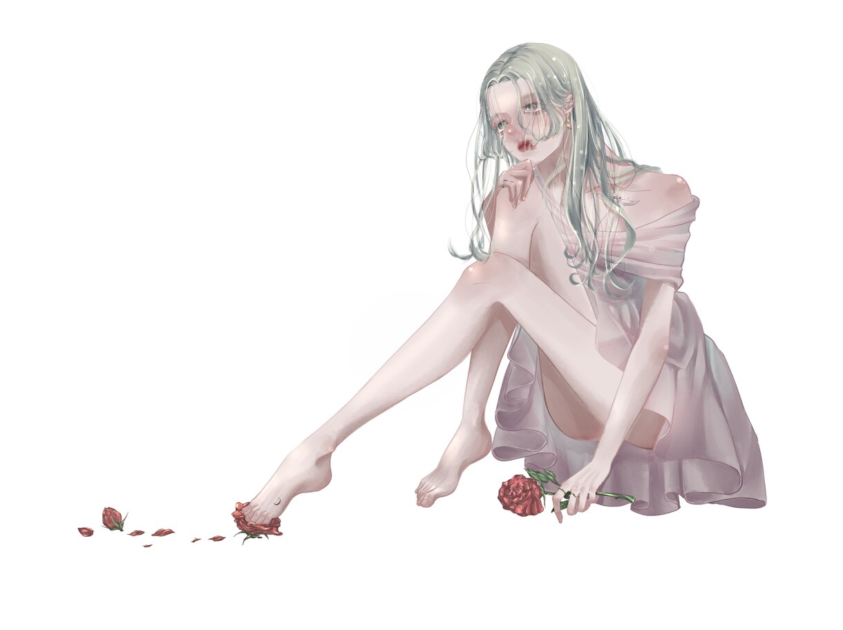 アイコン、イラスト、立ち絵等描きます 女の子や、中性的、クールっぽい子を得意としております イメージ1