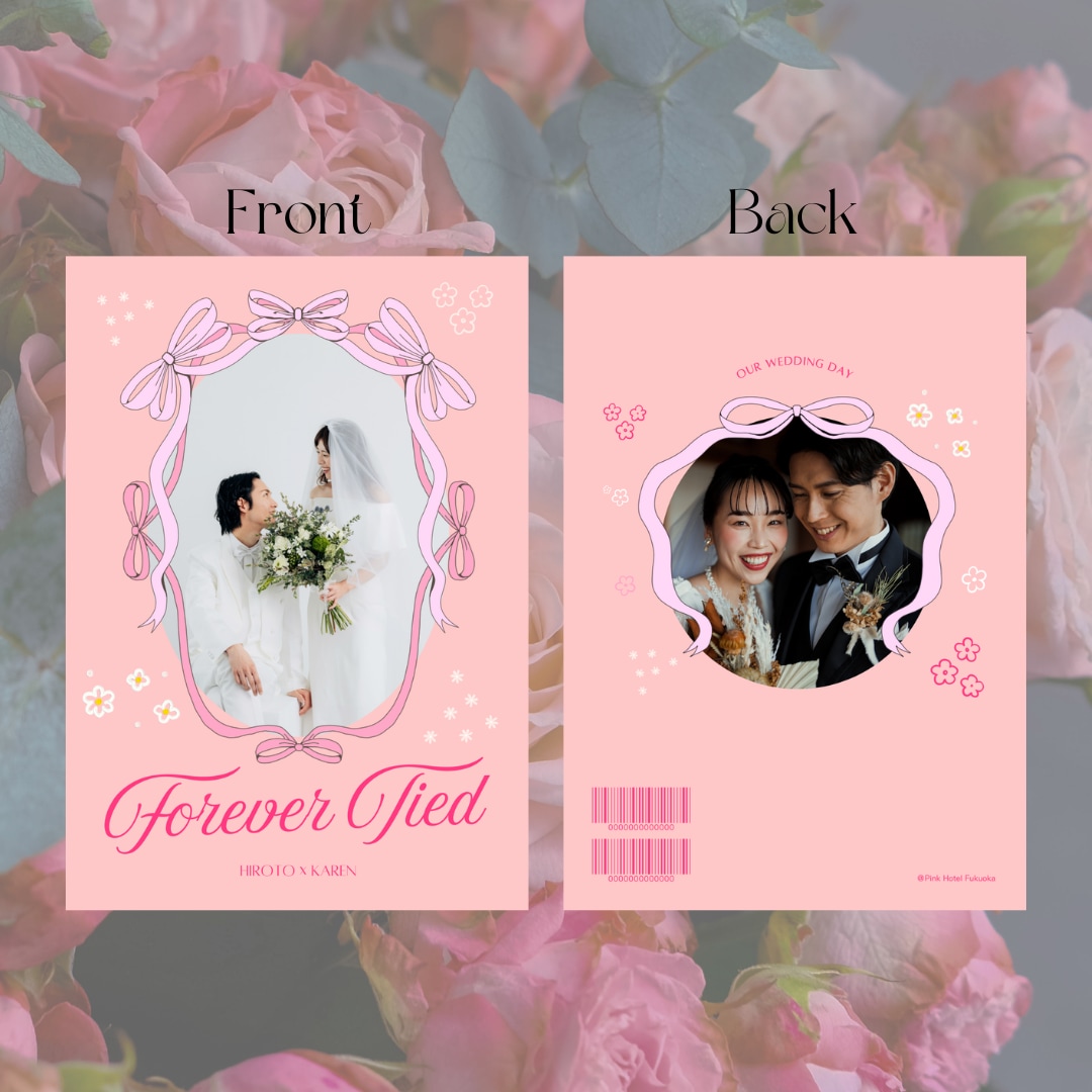 韓国っぽ♡プロフィールブックテンプレをお渡しします ガーリー＆バレエコアなウェディングを叶える一冊が作れます♡ イメージ1
