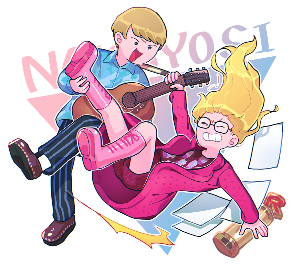 ポップ・デフォルメ調のイラスト描きます 用途に合わせたイラスト何でもお描きします！ イメージ4