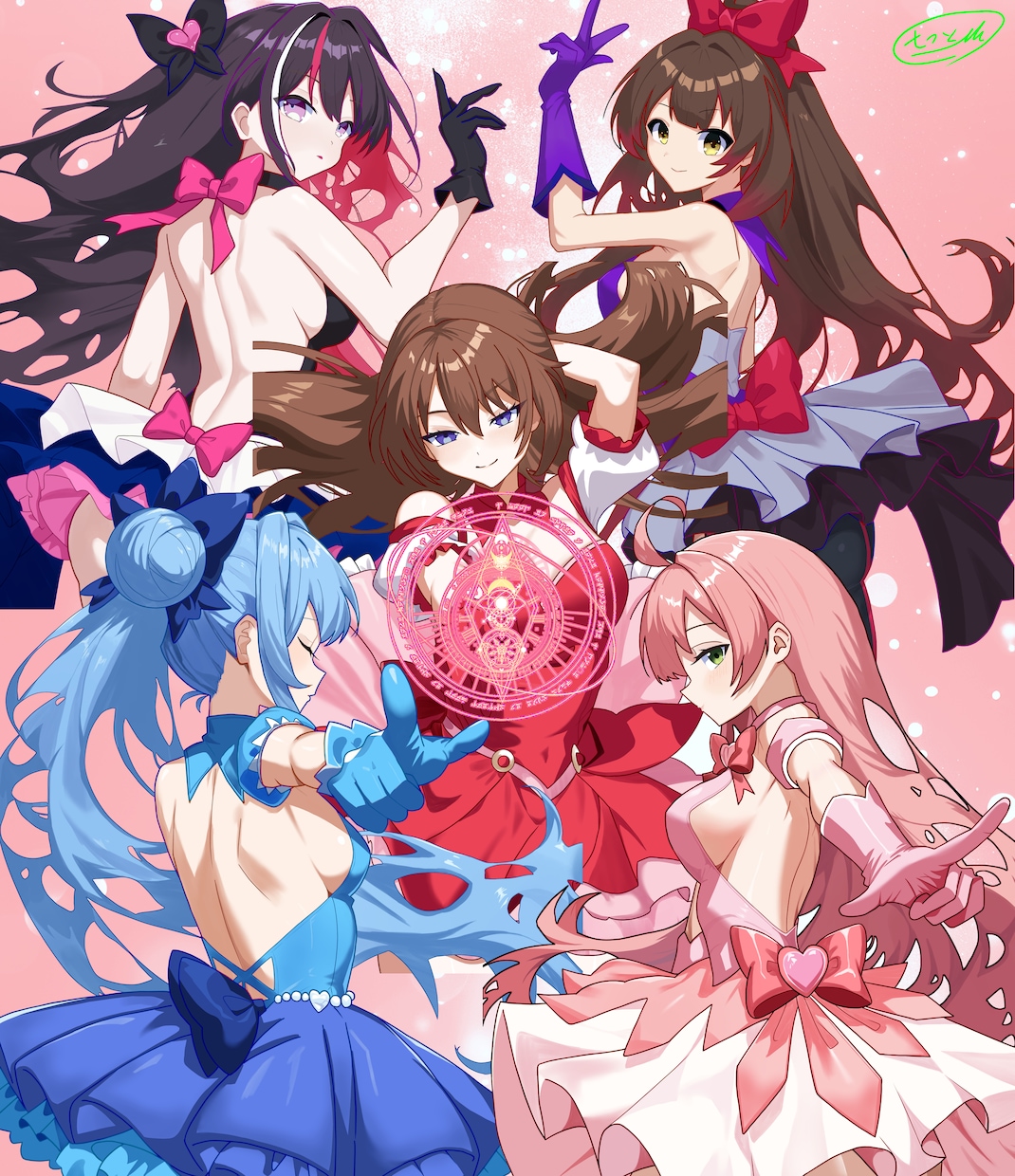 SNSアイコン用かわいいアニメイラスト描きます かわいいアニメ風イラストを丁寧に制作します イメージ1
