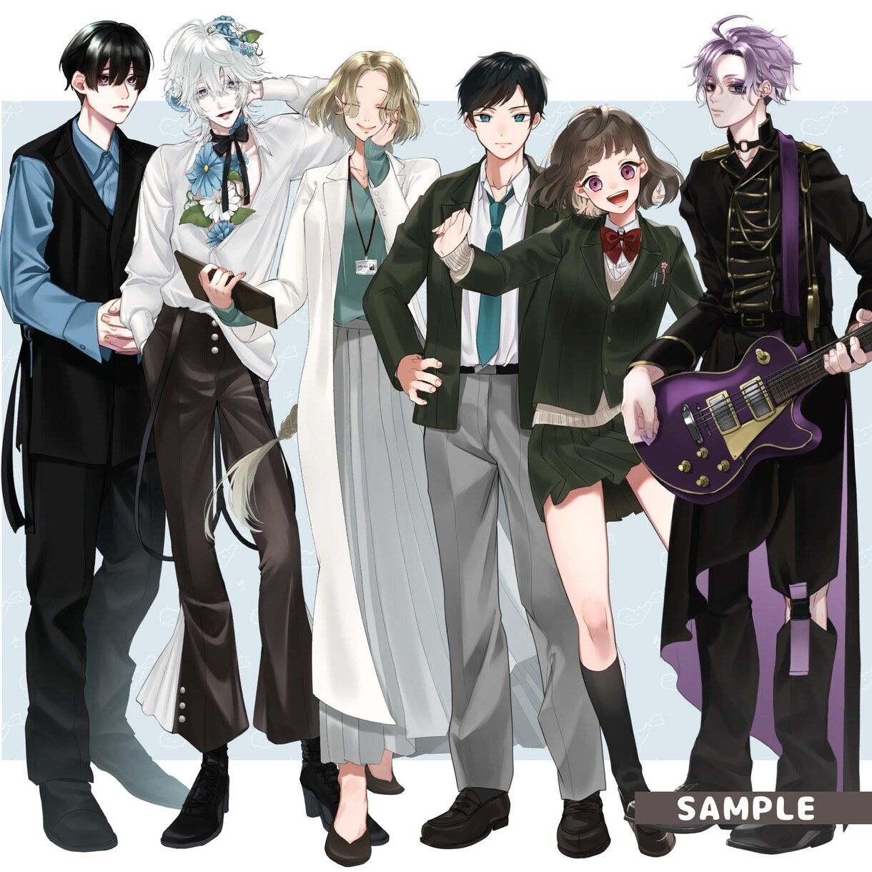 TRPGやゲーム配信で使える立ち絵を描きます イラスト専門学校卒業生があなただけの"うちの子"を描きます！ イメージ4