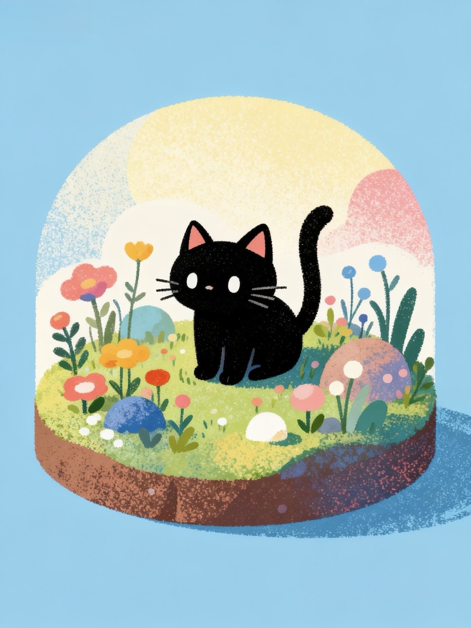 絵本のような癒し系イラストを制作します 見るだけで心がやわらぐ、やさしい世界をお届けします。 イメージ1
