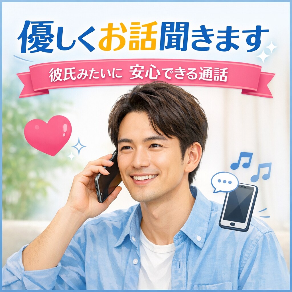 優しく話を聞きます 「健全対応／否定せずお話聞きます」 イメージ1