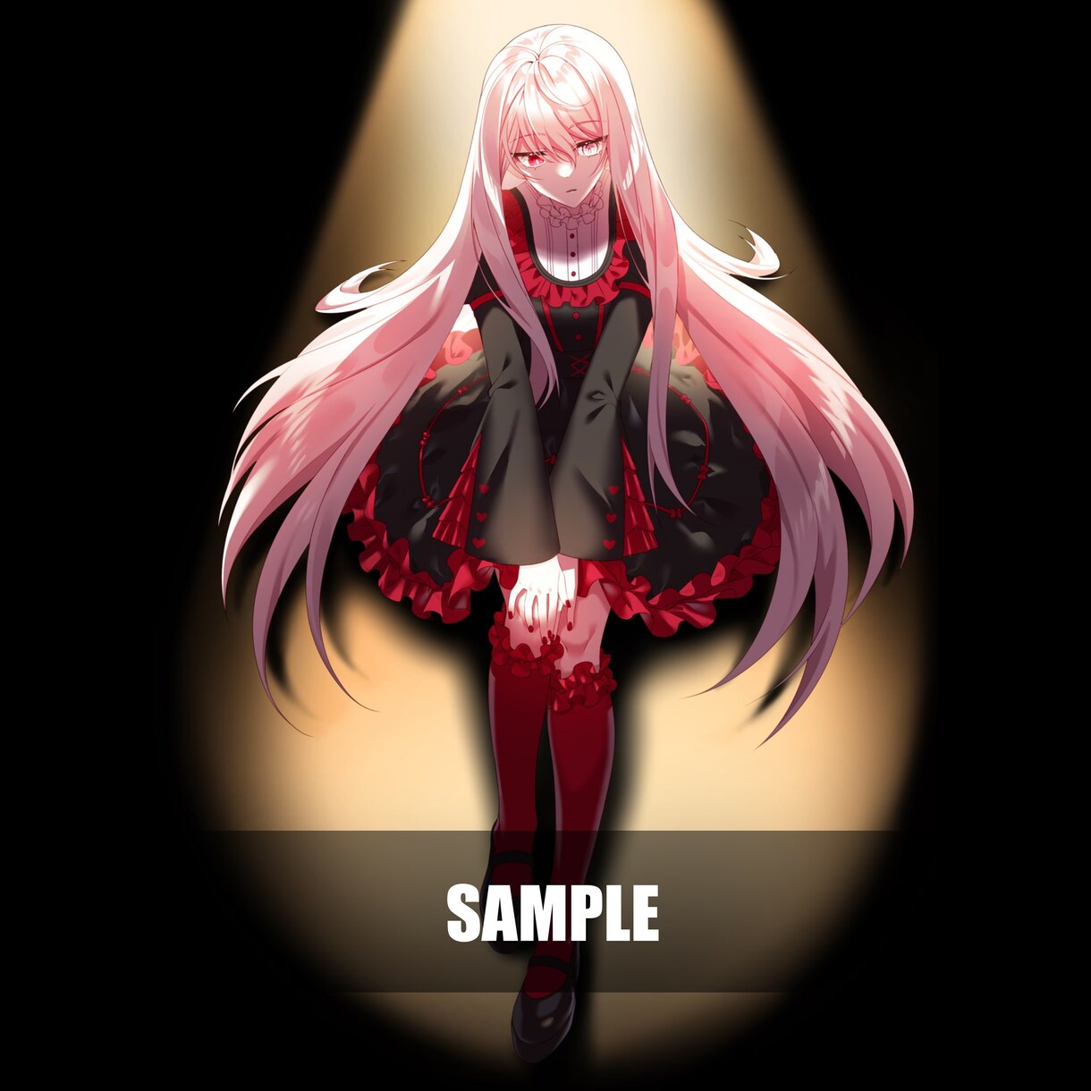 Vtuber、TRPG用の立ち絵イラスト制作します キラキラな色使いのかわいい女の子・イケメンをどうぞ！ イメージ4