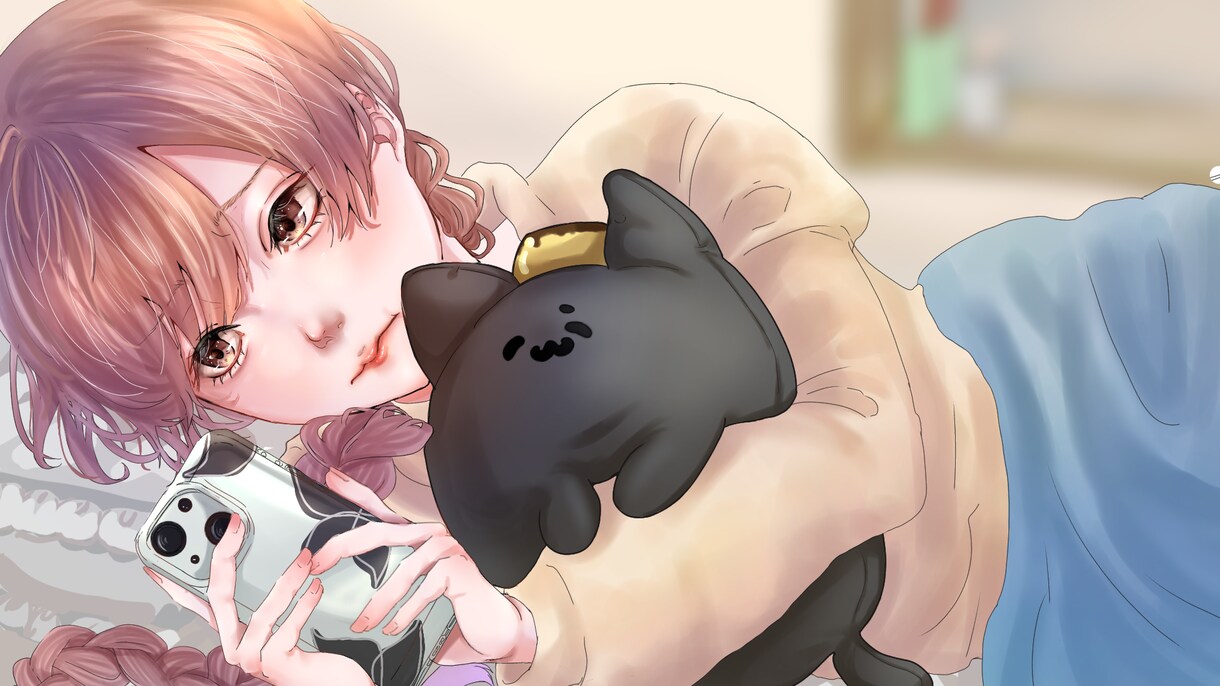 歌ってみたのサムネイルや配信画面を制作します 空気感が伝わるイラストが得意です。丁寧にヒアリングします。 イメージ5