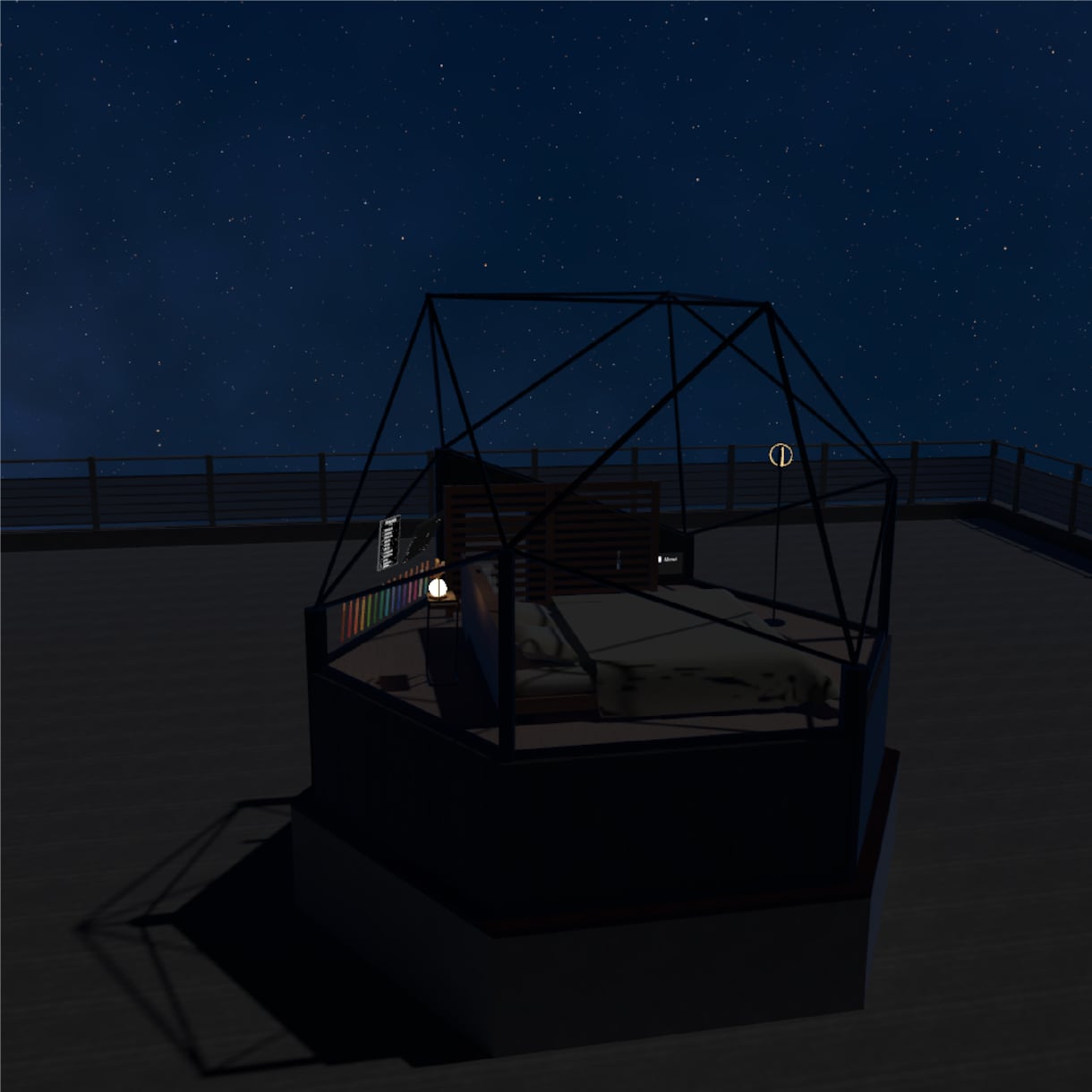 3Dの部屋（ワールド）の作成をします 配信やメタバース（VRChat）であなただけの部屋を イメージ9