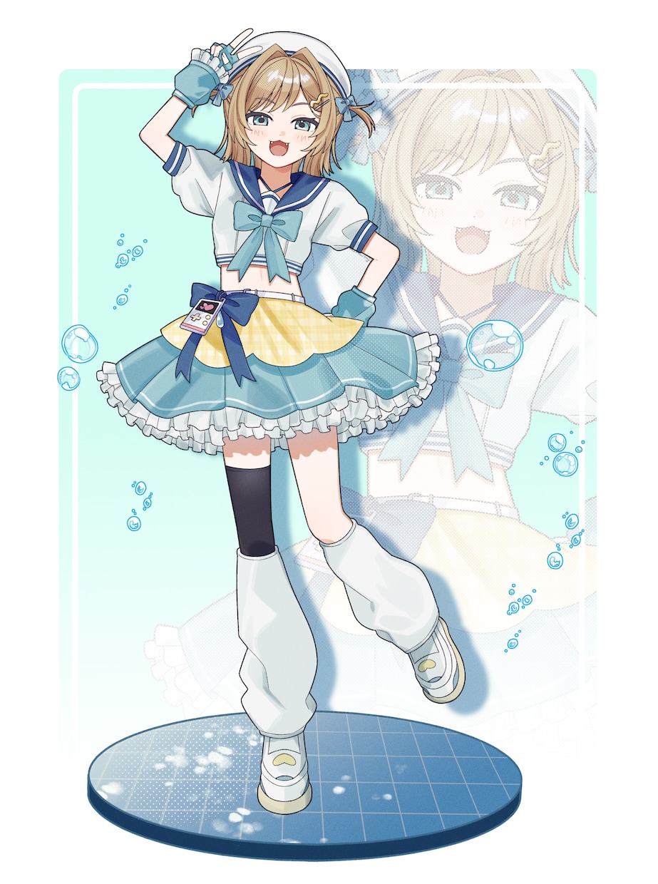 イラスト、立ち絵、アイコン、サムネイル等描きます ポップで可愛いイラスト制作致します♡ イメージ5