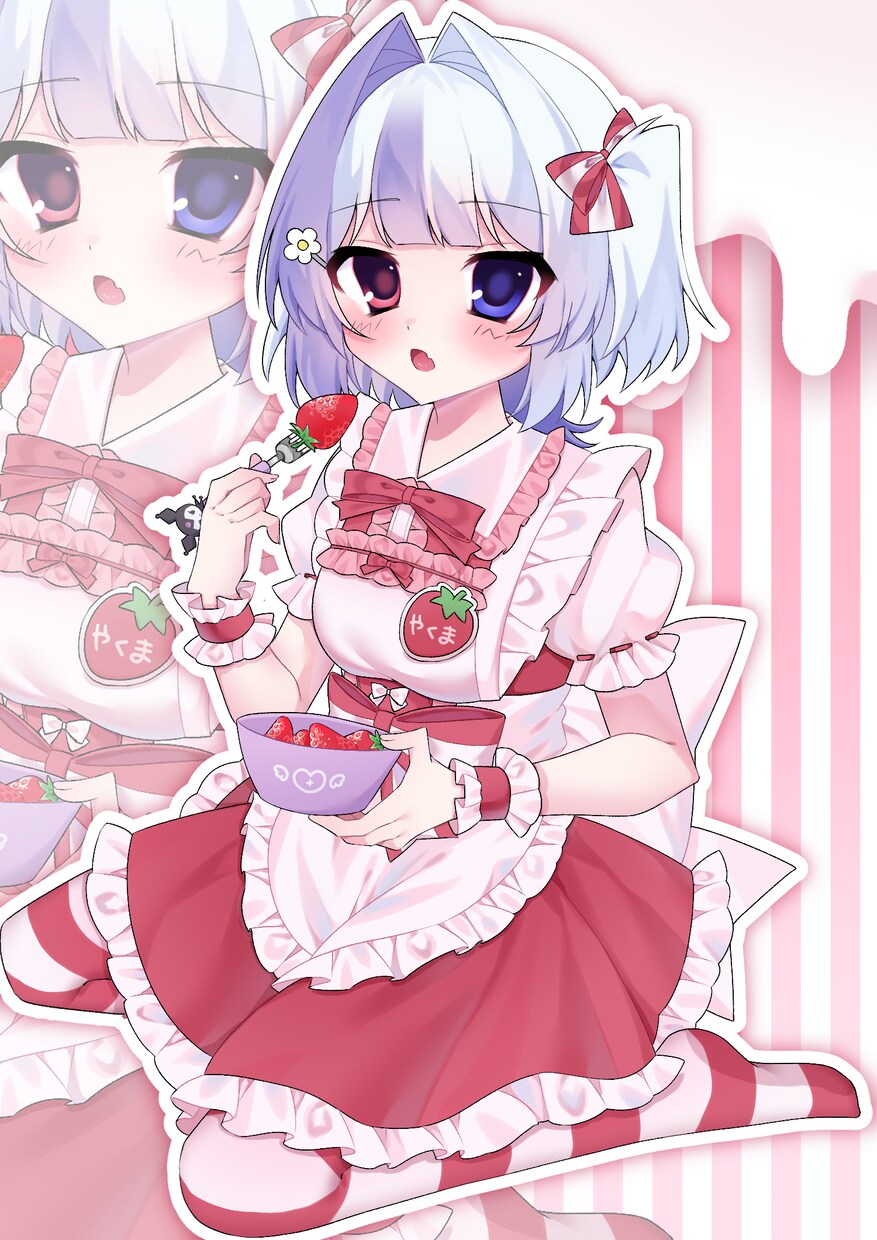 女の子イラスト描きます VTuber活動イラストからデフォルメイラストも！ イメージ6