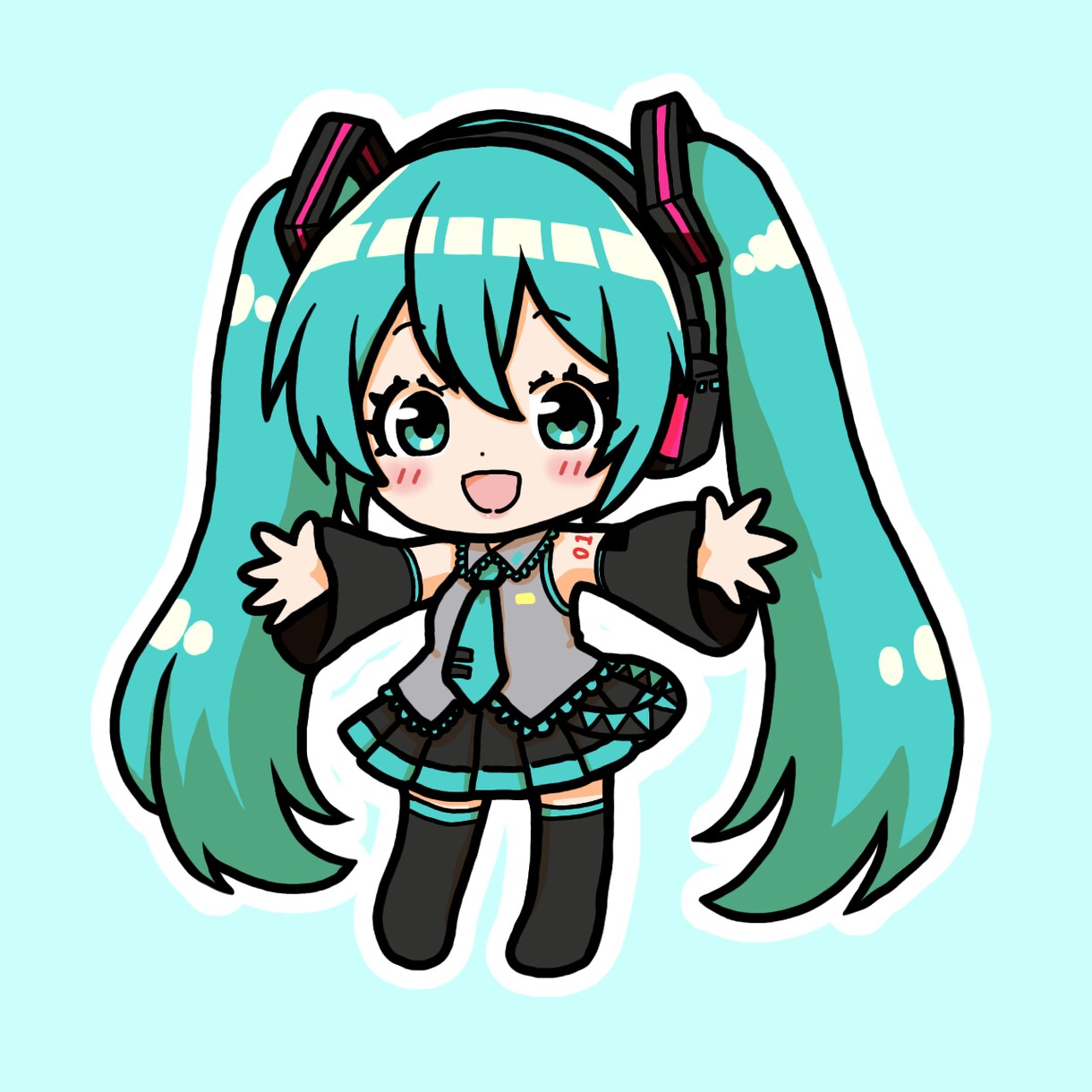 かわいいちびキャラ・女の子イラスト描きます 毎日描いてるからこそ出せる、親しみやすい女の子イラスト イメージ2