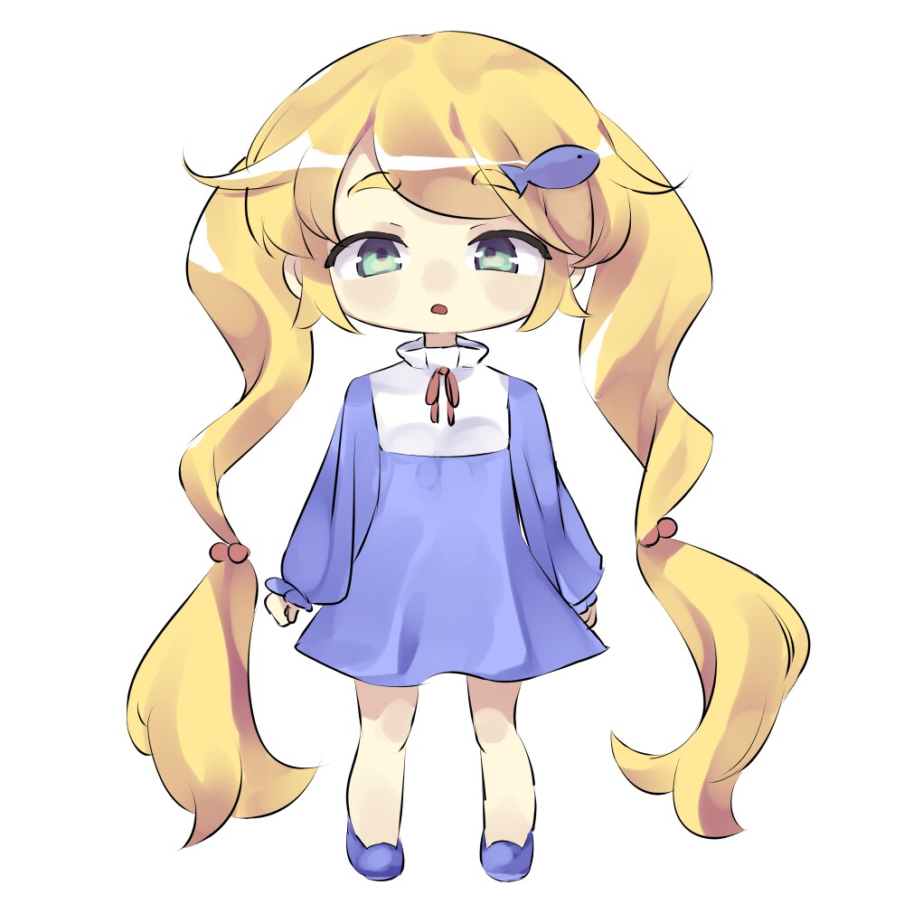 可愛いSDキャラ全身イラスト制作します 背景透過・商用利用OK！Vtuberのイラストなどに イメージ2