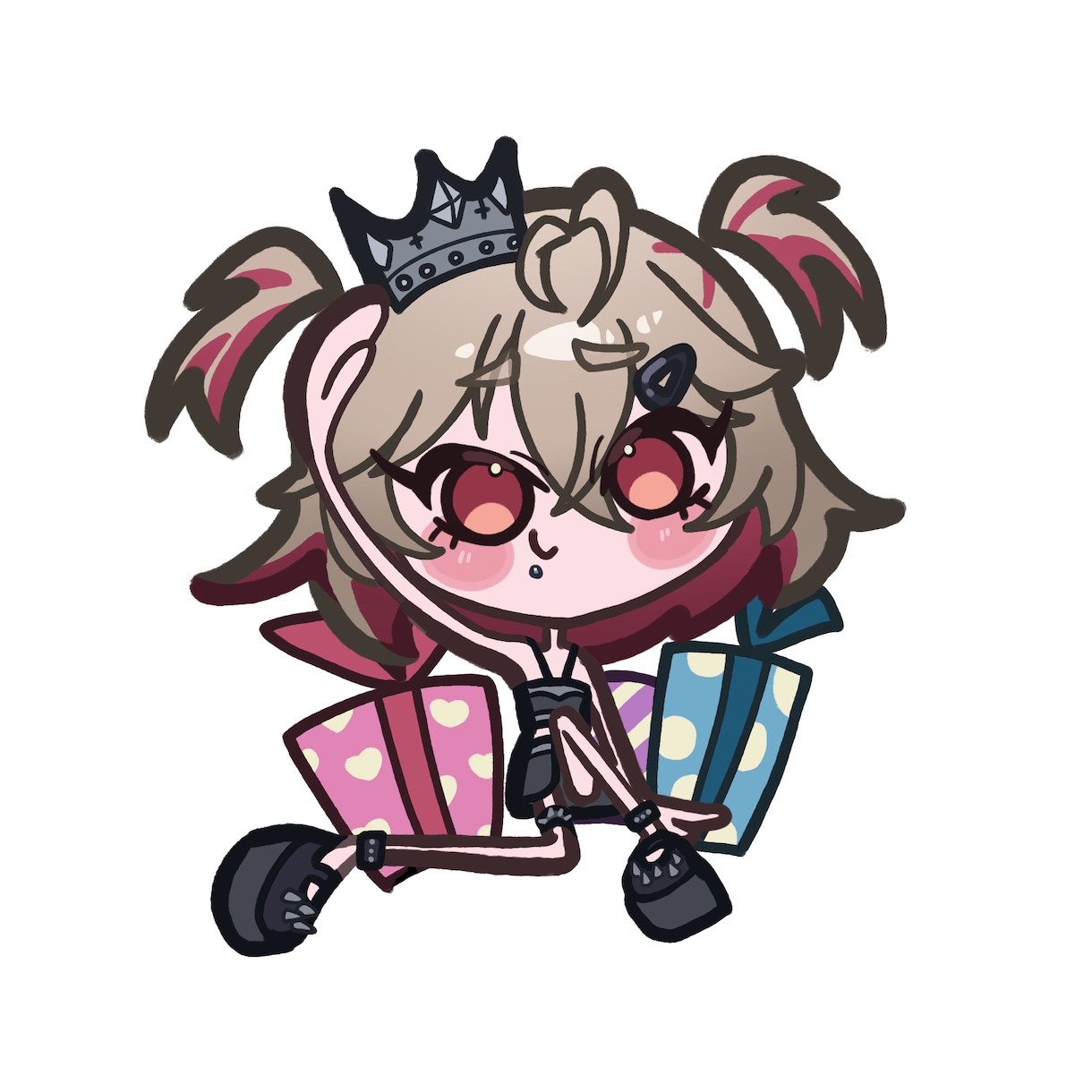 動きのあるミニキャラ描きます カートゥーンのような動きのあるイラストをお描きします！ イメージ3