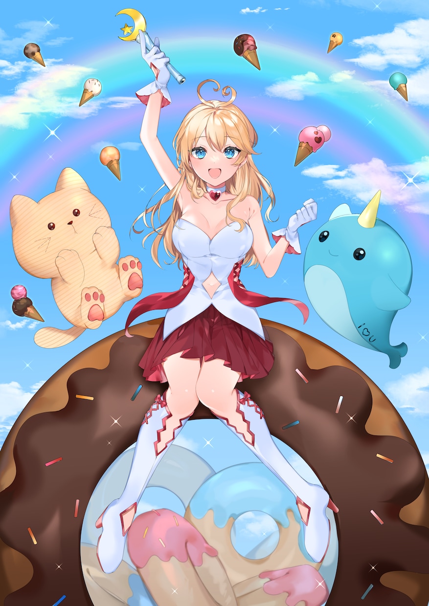 商用利用可・カラフルポップなイラストを描きます SNSや配信等、さまざまな用途でお使いいただけます イメージ3