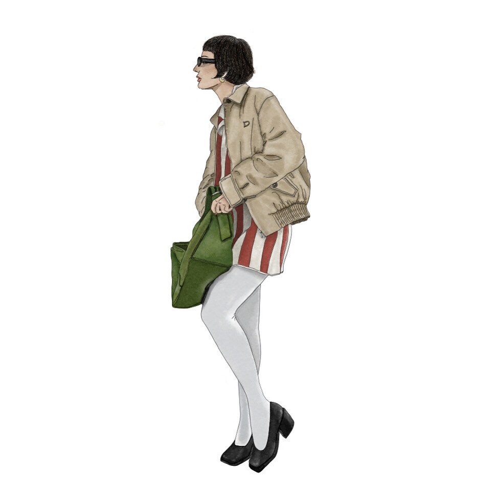 商用OK！海外風ファッショナブルなイラスト描きます カルチャー雑誌のようなオシャレな挿し絵・イラスト描きます！ イメージ2