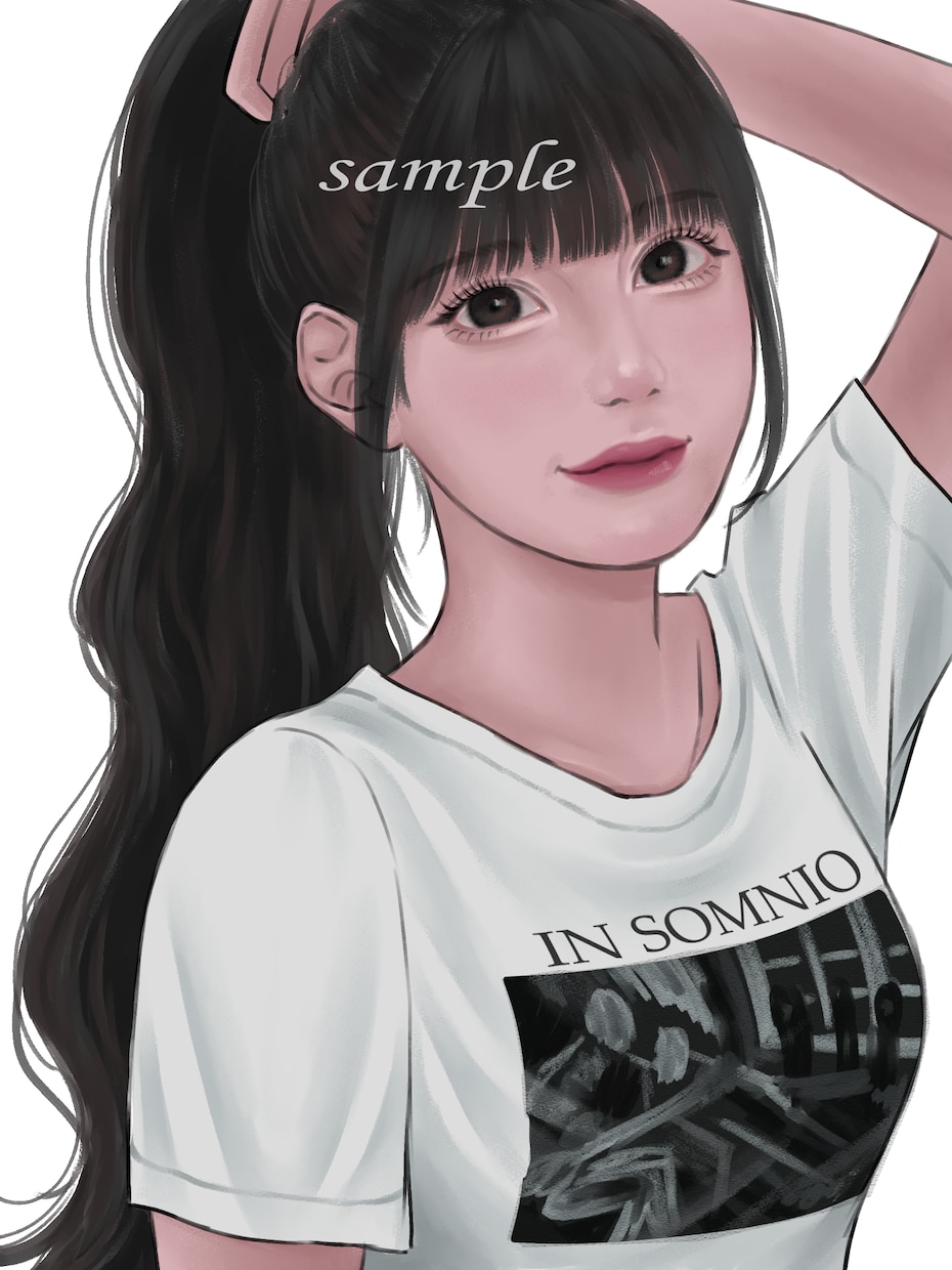 リアル寄りの可愛くて厚塗り感あるイラストを描きます SNS♥アイコン♥ヘッダー♥お気軽にご相談ください イメージ1