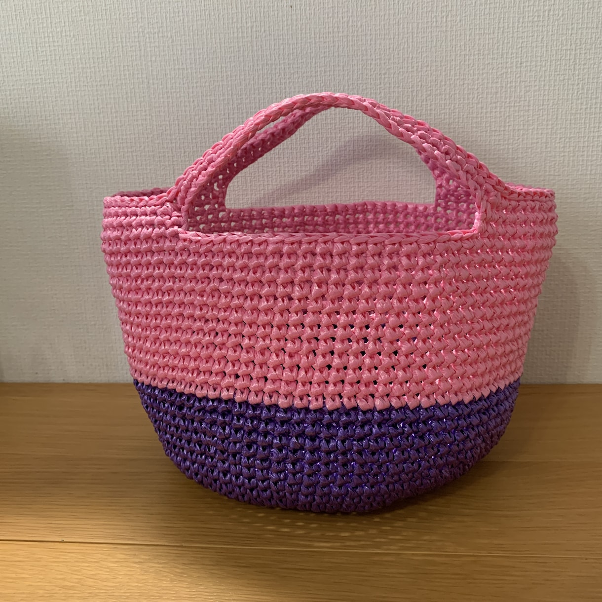 スズランテープバッグを受注制作します 2色もしくは3色の組み合わせで、自分だけのバッグができますよ イメージ1