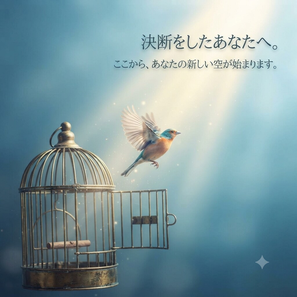 毒親との絶縁・距離置きの葛藤を聴きます 決断の恐怖と罪悪感に苦しむあなたへ。 イメージ2