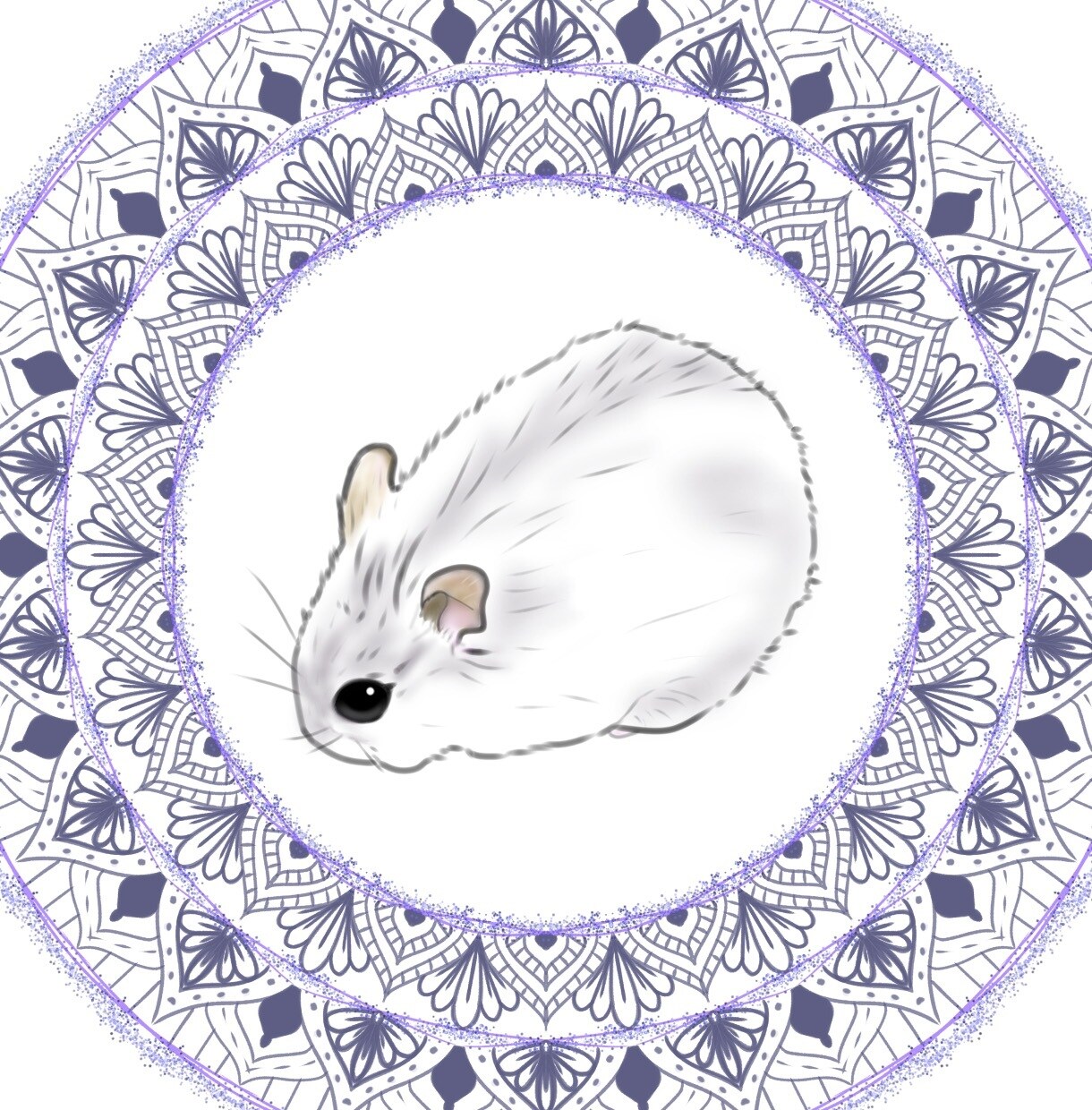 ペットイラスト×マンダラ描きます ペットイラスト＋マンダラアートの特別なイラストを イメージ4