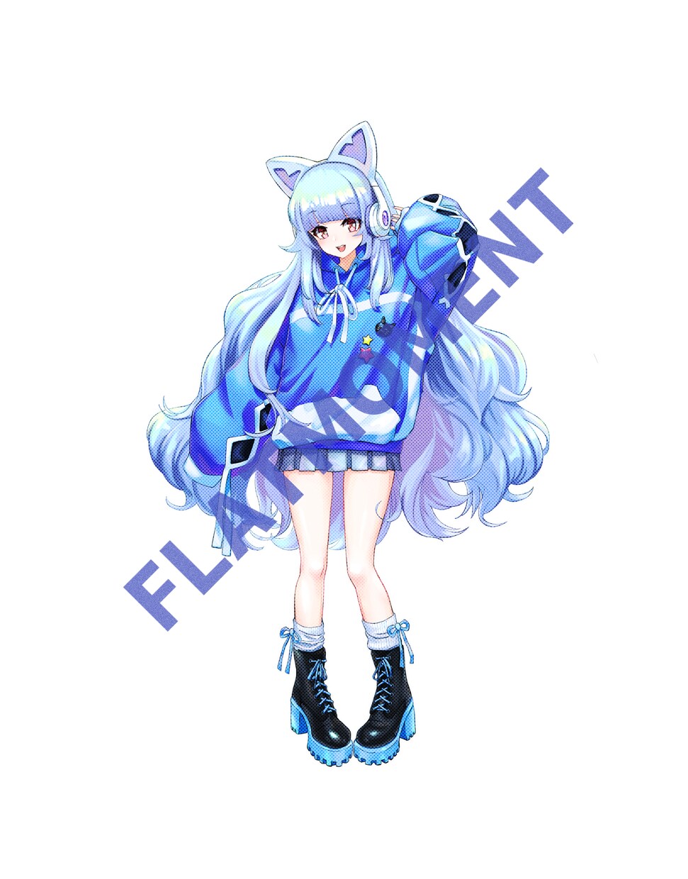 クオリティの高いキャラクター立ち絵制作いたします Vtuber立ち絵、IRIAM用のキャラクターイラスト！ イメージ4