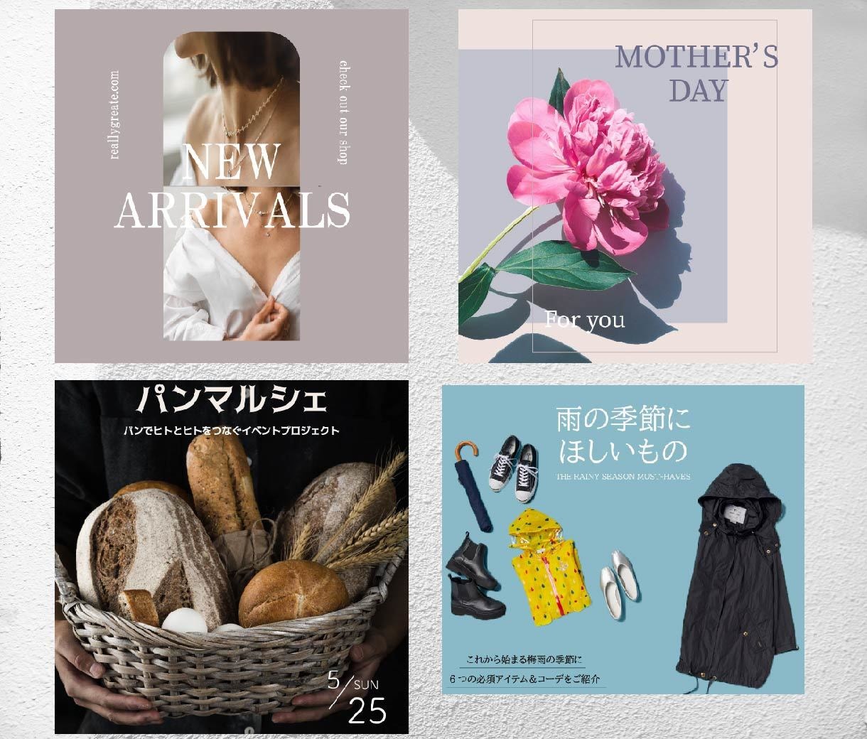 お洒落で洗礼されたバナー.ヘッダー作成致します シンプルながら目にとまる女性らしさを イメージ3
