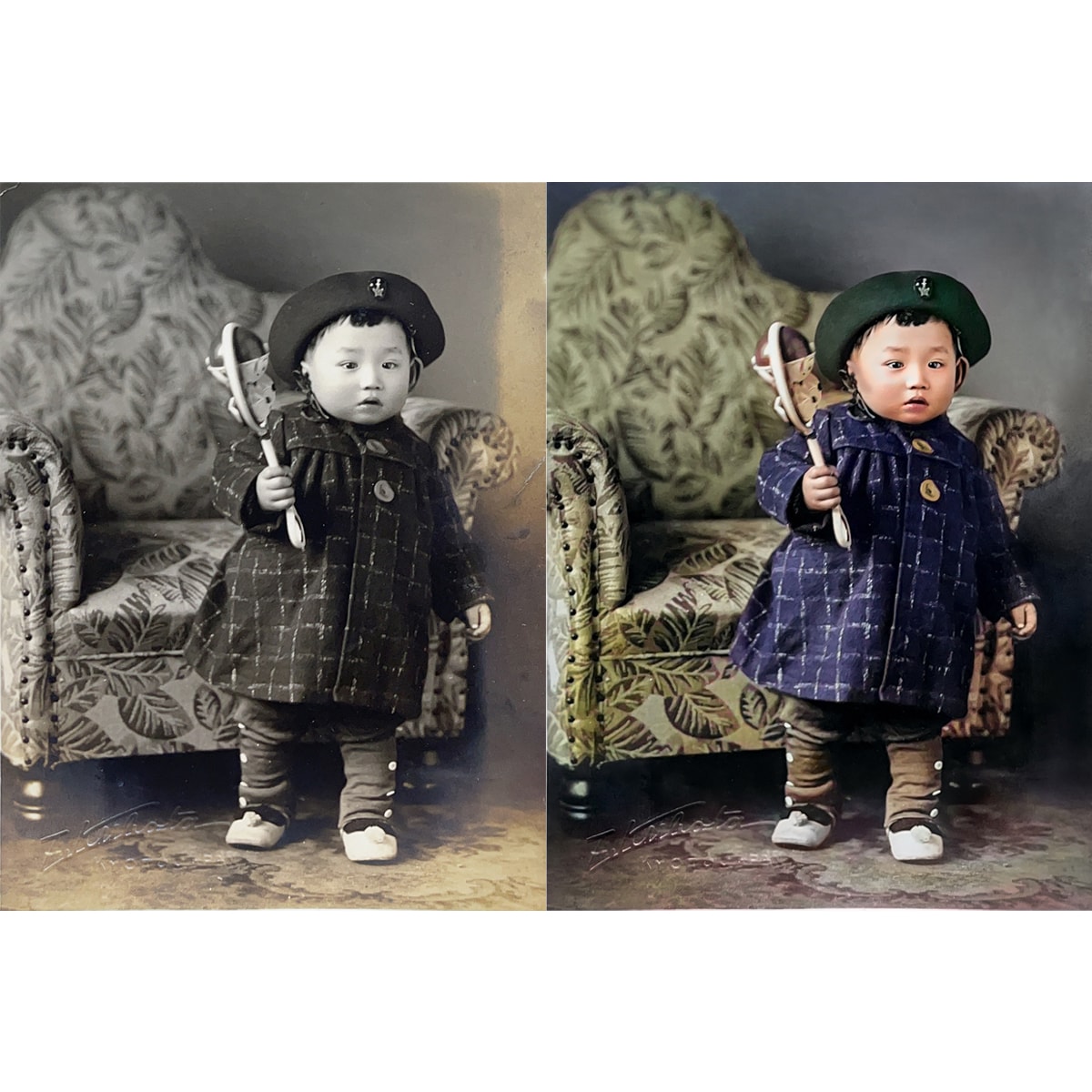 家族向け◎大切なお写真しっかり修正いたします 写真館ならではのツボを押さえたファミリー向けサービスです イメージ5