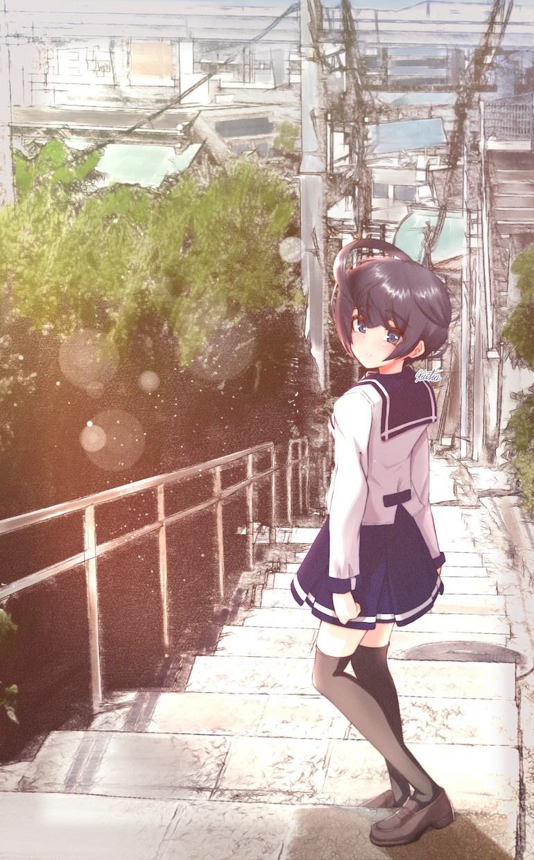 かわいい女の子の一枚絵イラストを制作します MVイラスト・一枚絵などお任せください！ イメージ7