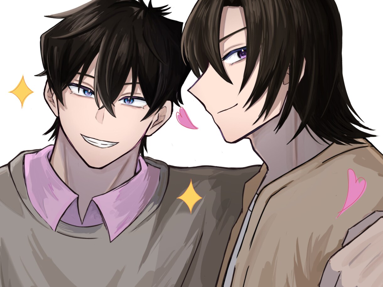 夢絵やキャラ二次創作を描きます キャラの特徴を掴んで絵を描きます♡ イメージ1