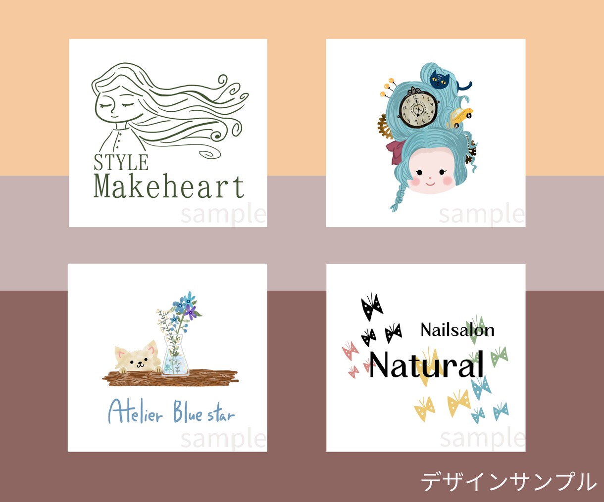人の記憶に残るロゴをデザインします 起業や開店、新たな出発などの目標のためにロゴが必要な方へ イメージ4