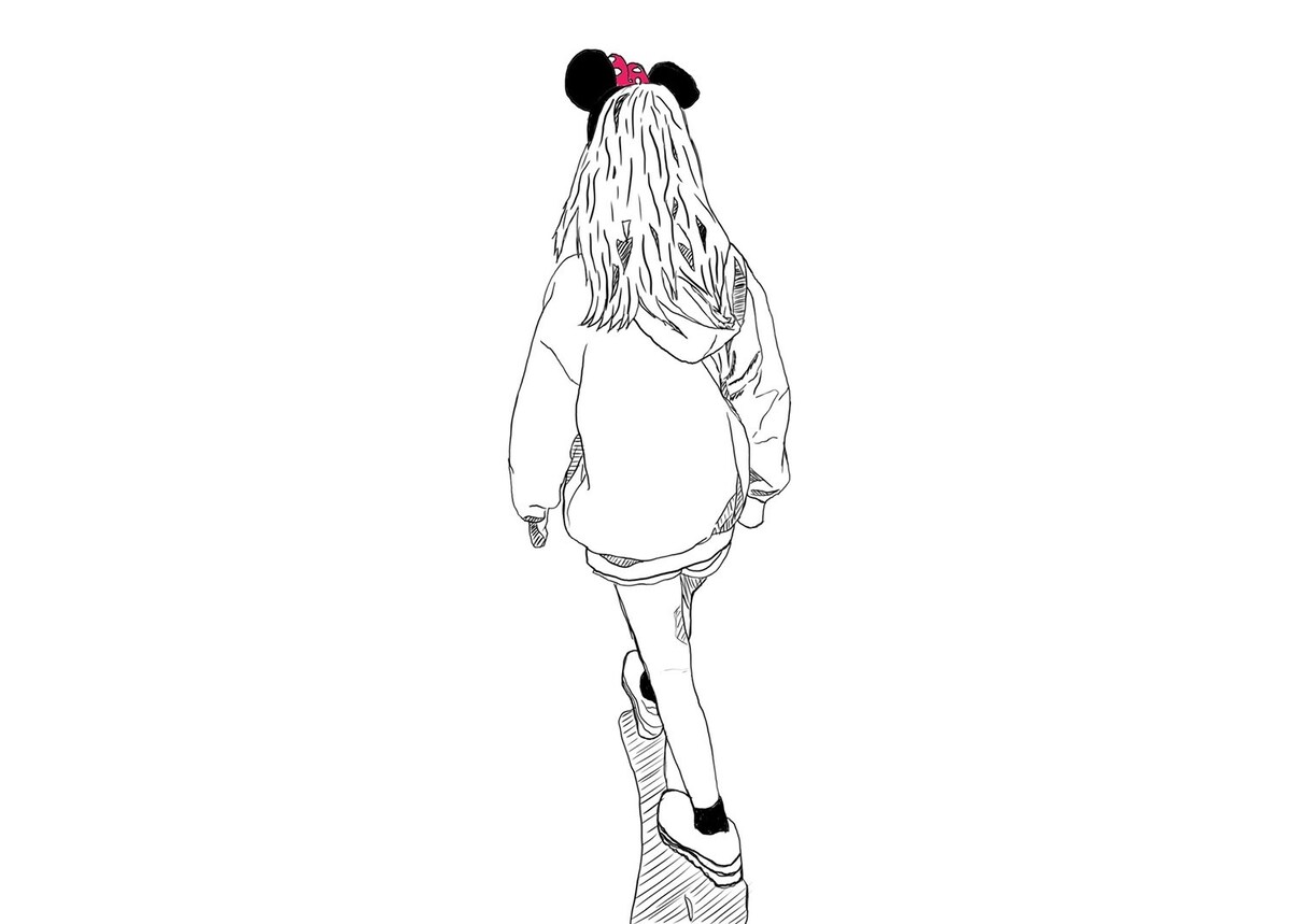 思い出の写真のイラスト書きます シンプルイラスト思い出や記念にどうぞ。 イメージ1