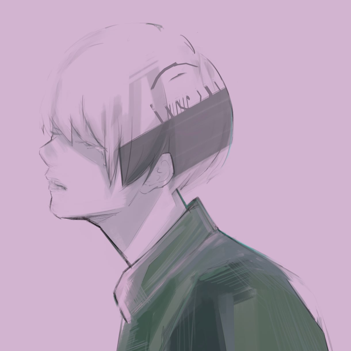 東京喰種風のイラスト描きます なんかいい感じのイラスト描きます イメージ5