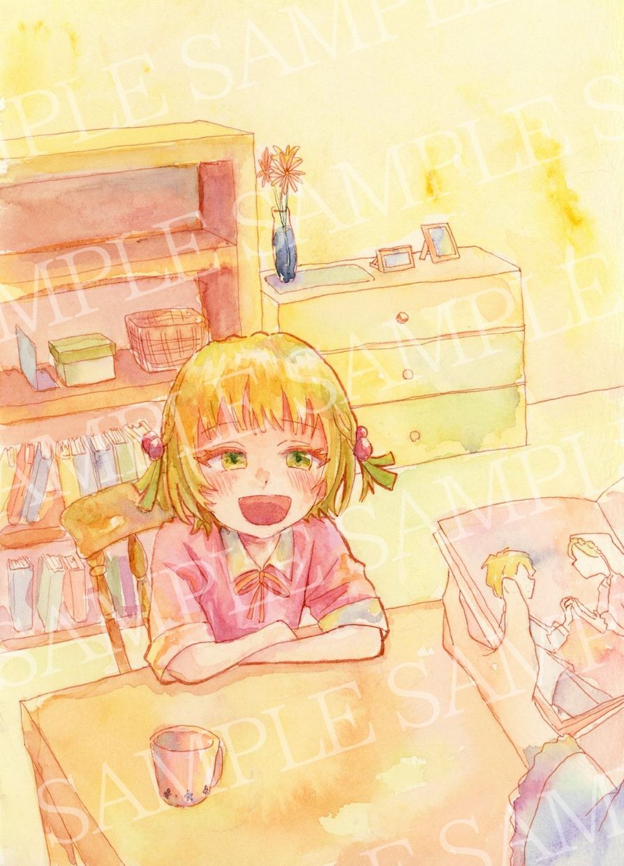 風景画、キャラクターイラスト描きます 【風景・キャラクターOK！】B2までの絵を水彩で描きます！ イメージ3
