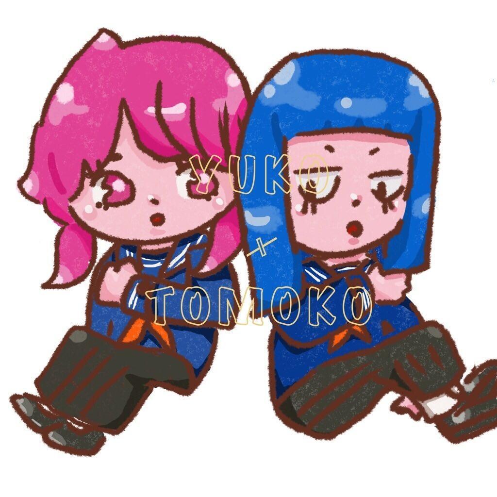 推しと貴方のツーショットのゆるいイラスト描きます 推し活しませんか?世界でひとつのオリジナル推し活イラスト イメージ1