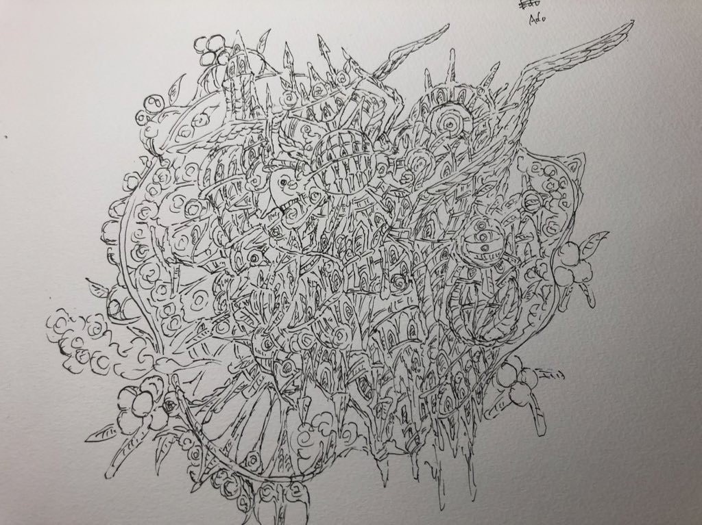 作風を気に入っていただいた方に、絵を描きます 独特な作風です。好みがマッチする方のみご購入下さい。 イメージ2