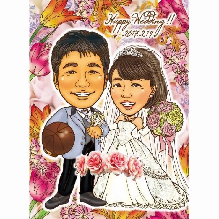 似顔絵描きます 笑顔溢れる似顔絵をお描きします！ イメージ5
