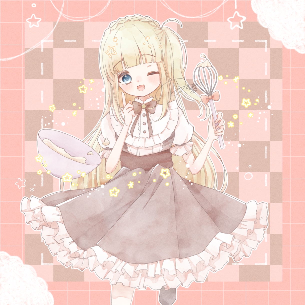 ふんわり優しい雰囲気のイラストを制作します 1枚絵、動画や配信のサムネイル、MVのイラストなど イメージ4
