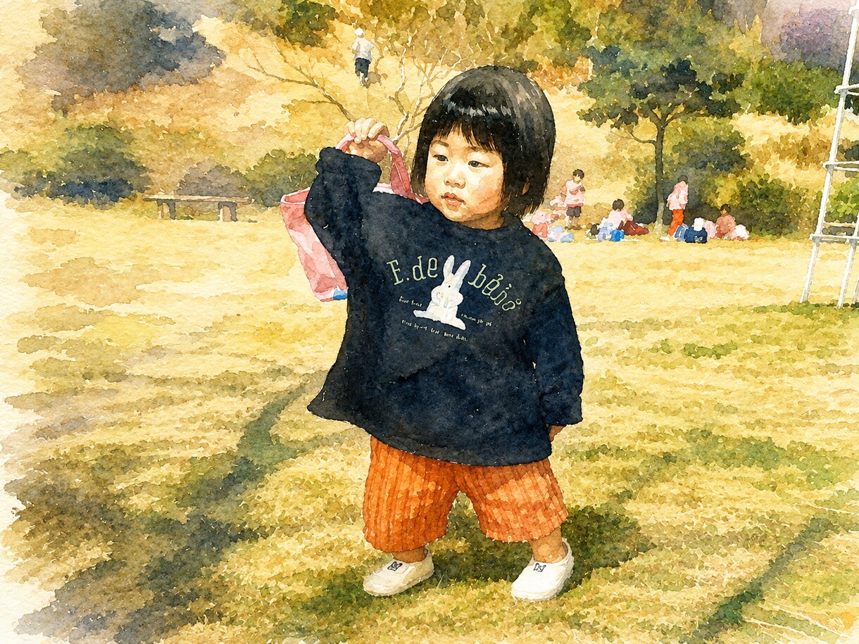 写真を元に飾れるアートを作ります ご家族やパートナー、友達との思い出を水彩画風のアートに イメージ5