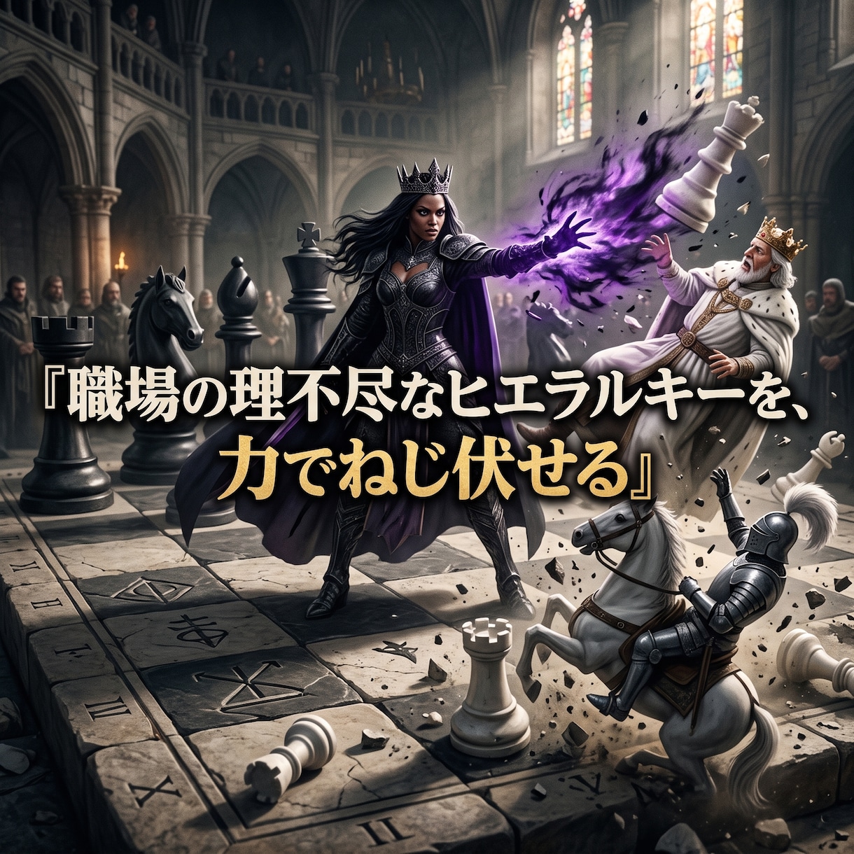 職場の理不尽を砕き絶対的な支配者に君臨させます 無能の搾取は今日で終結！有象無象が道を譲る覇王の玉座へ イメージ13