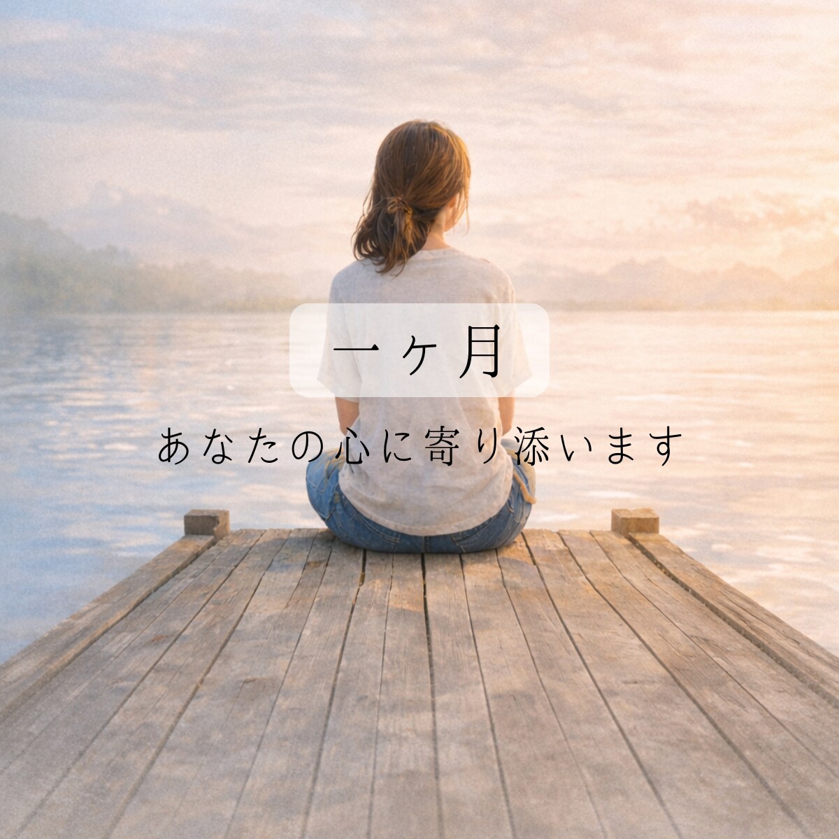 限定価格｜30日間あなた専属カウンセラーになります 回数無制限で急がず少しずつ気持ちを整理する1か月です イメージ1