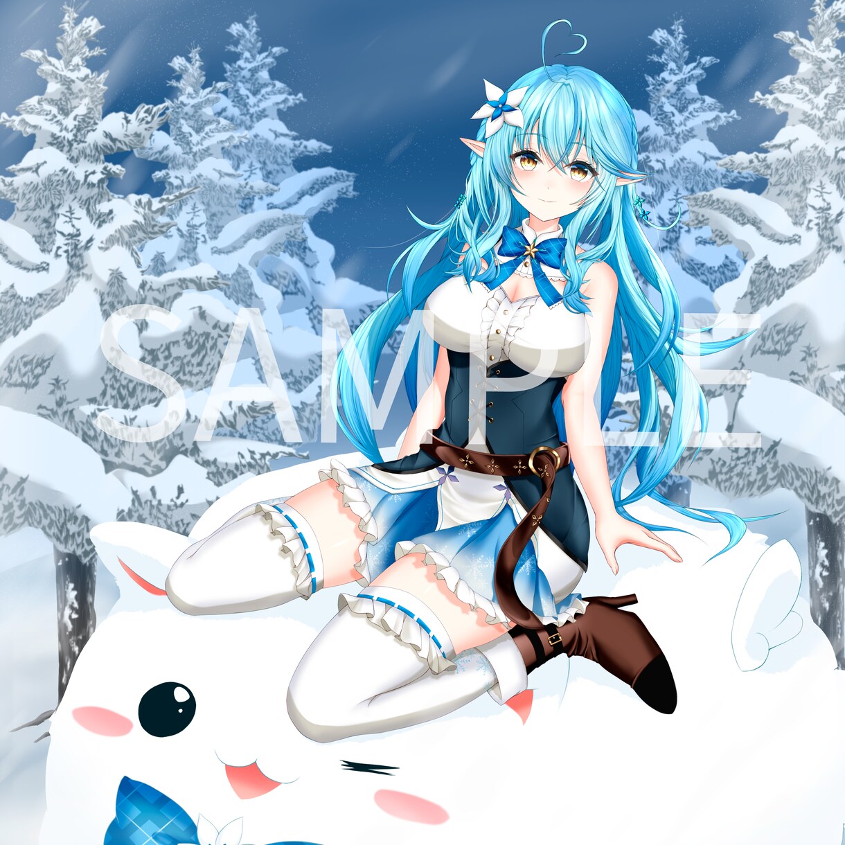イリアムで使える可愛いイラストを描きます 露出度高めのイラストにも対応男の子のイラストも描けます イメージ8