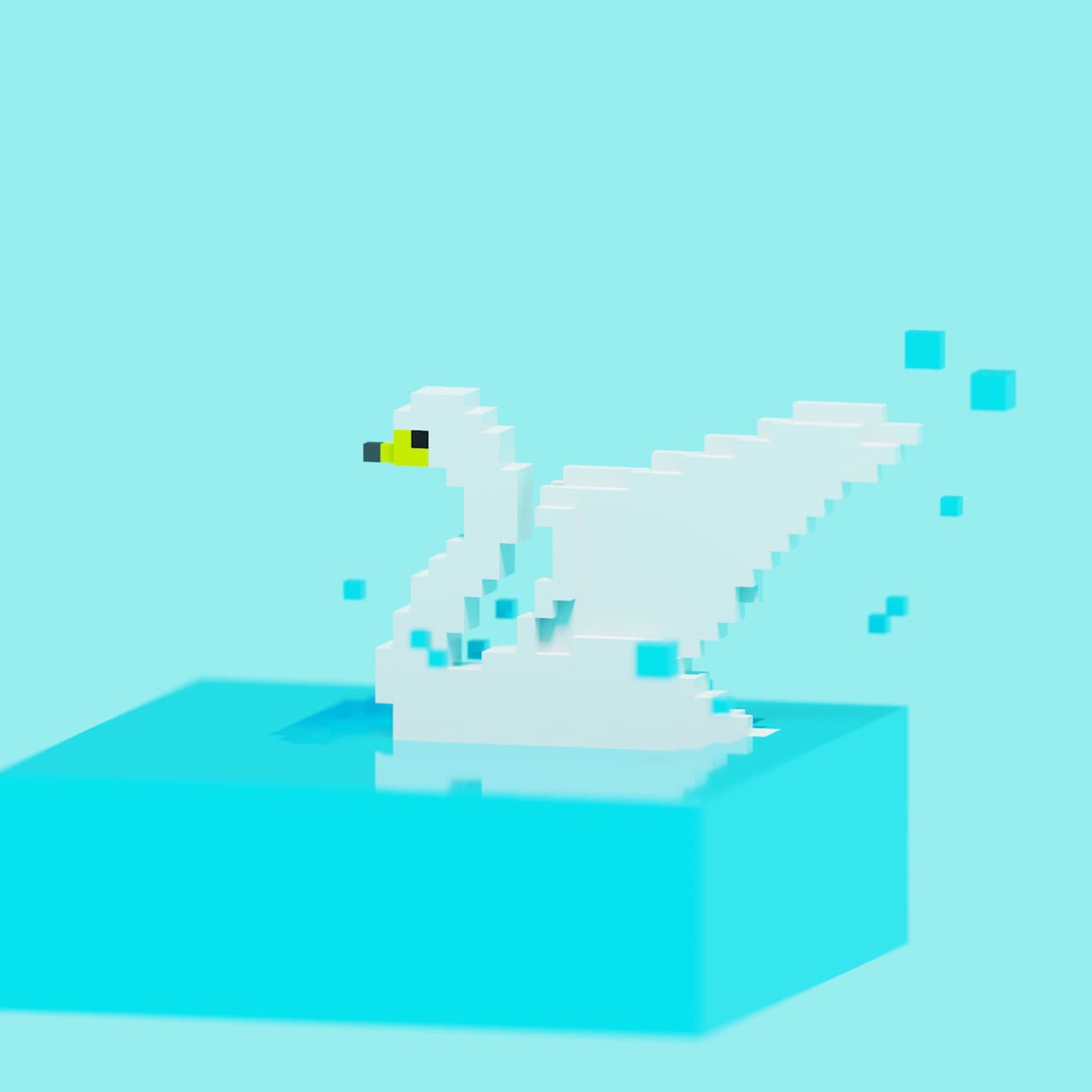 かわいい３Dドット絵を制作いたします □■SNSプロフィール画像、待ち受け画面、観賞用などに■□ イメージ9