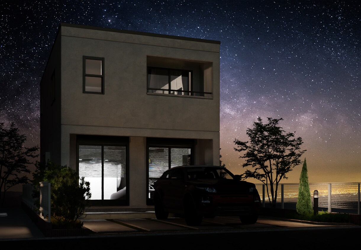 建築外観パース制作｜住宅・小規模案件に対応します 図面から自然で分かりやすい外観パースを制作します イメージ4