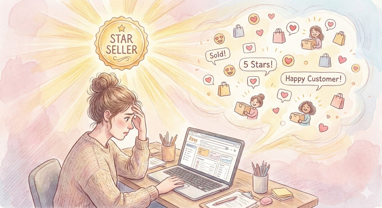 Etsyショップ診断＆改善提案いたします Etsy現役スターセラーが直伝！関税・配送・海外への壁を突破 イメージ1