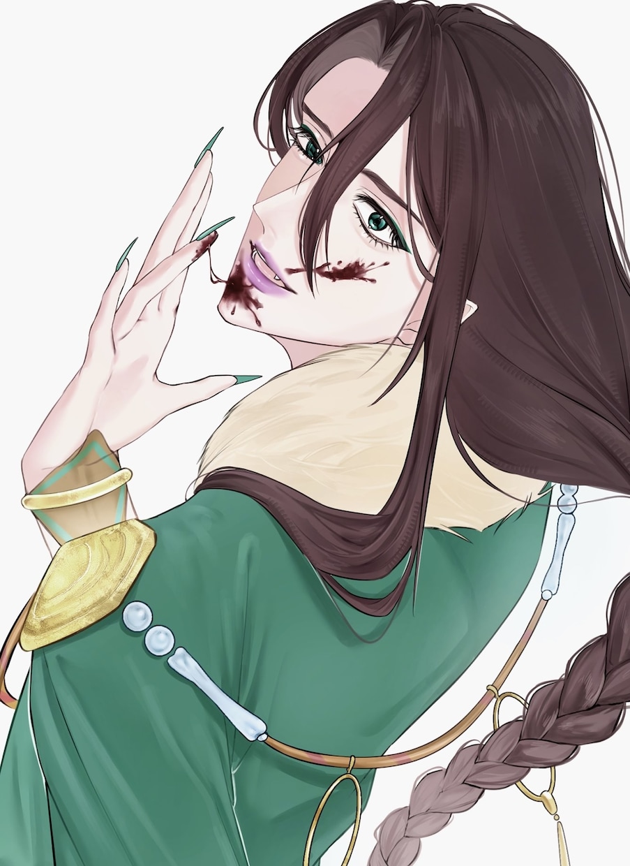 中華や和風の綺麗なイラストを制作します イケメン！かわいい！幼め！どれでも対応可能です！ イメージ1