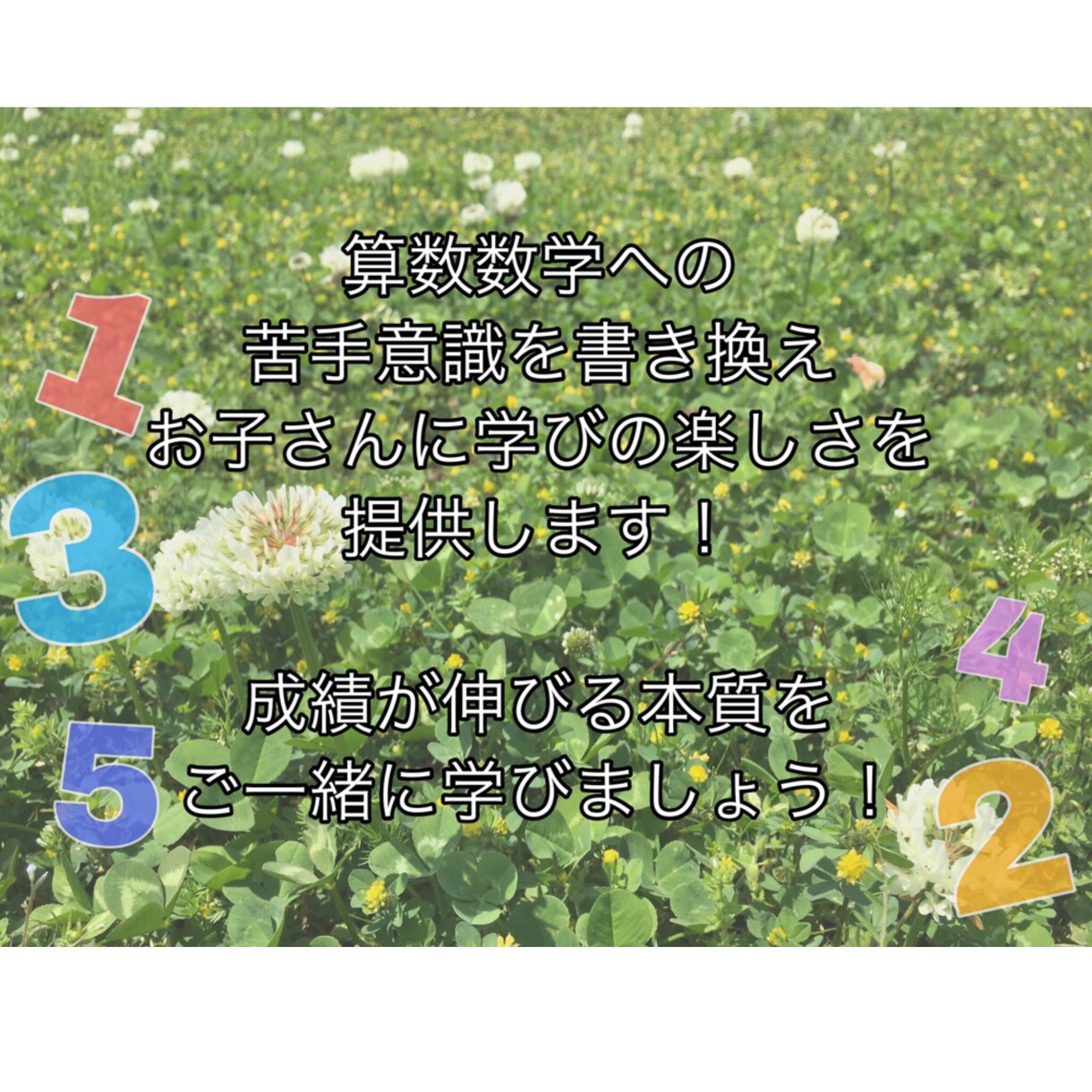 受験算数・算数・中学数学の問題を丁寧に解説します お子様が読んだだけでわかる解説と今後に活かすポイントも伝授！ イメージ1