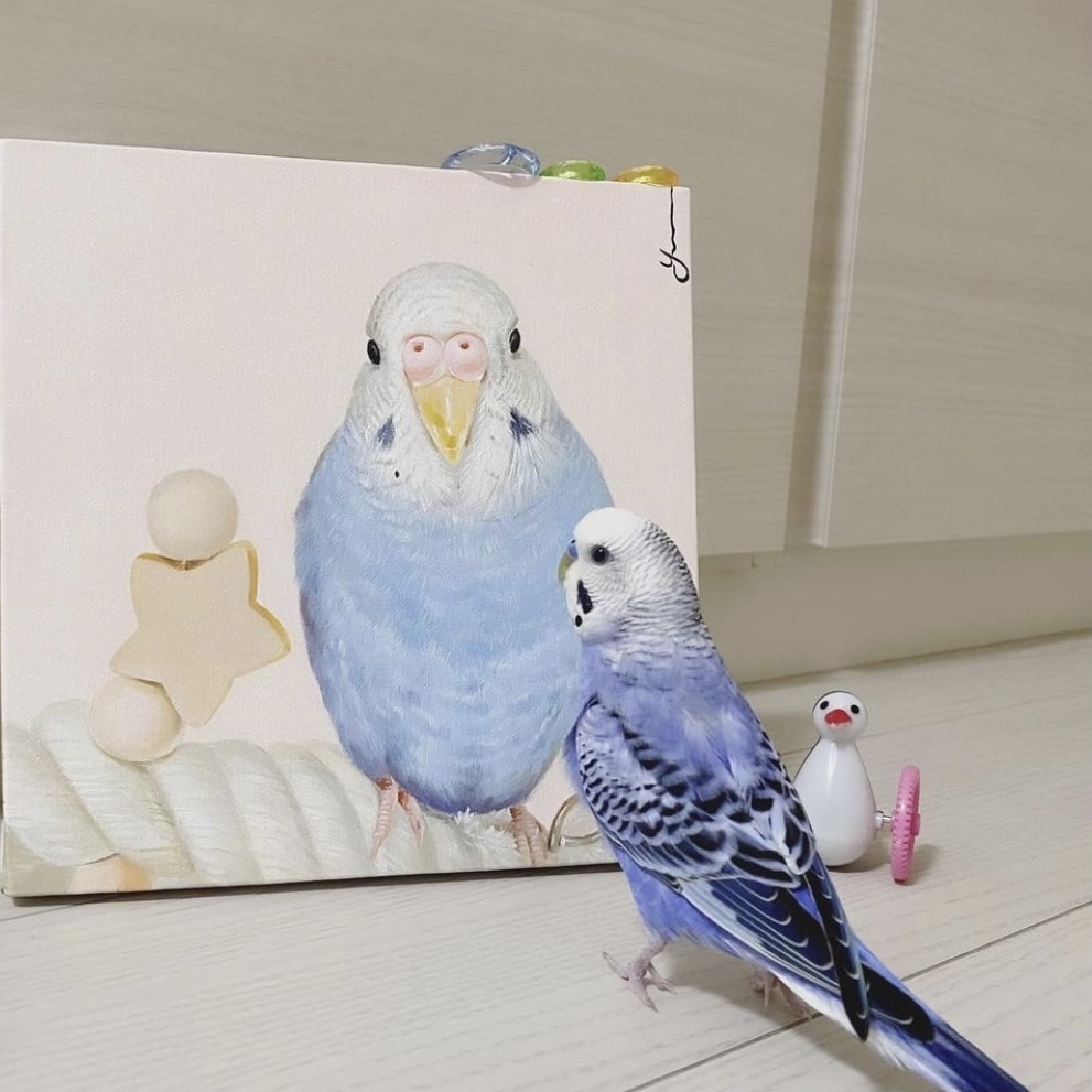 油彩ペット肖像画を制作いたします プロの画家が自信持って制作いたします イメージ5